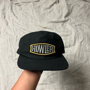 Howler Brothers Bros SnapBack Hat Cap Patch Black